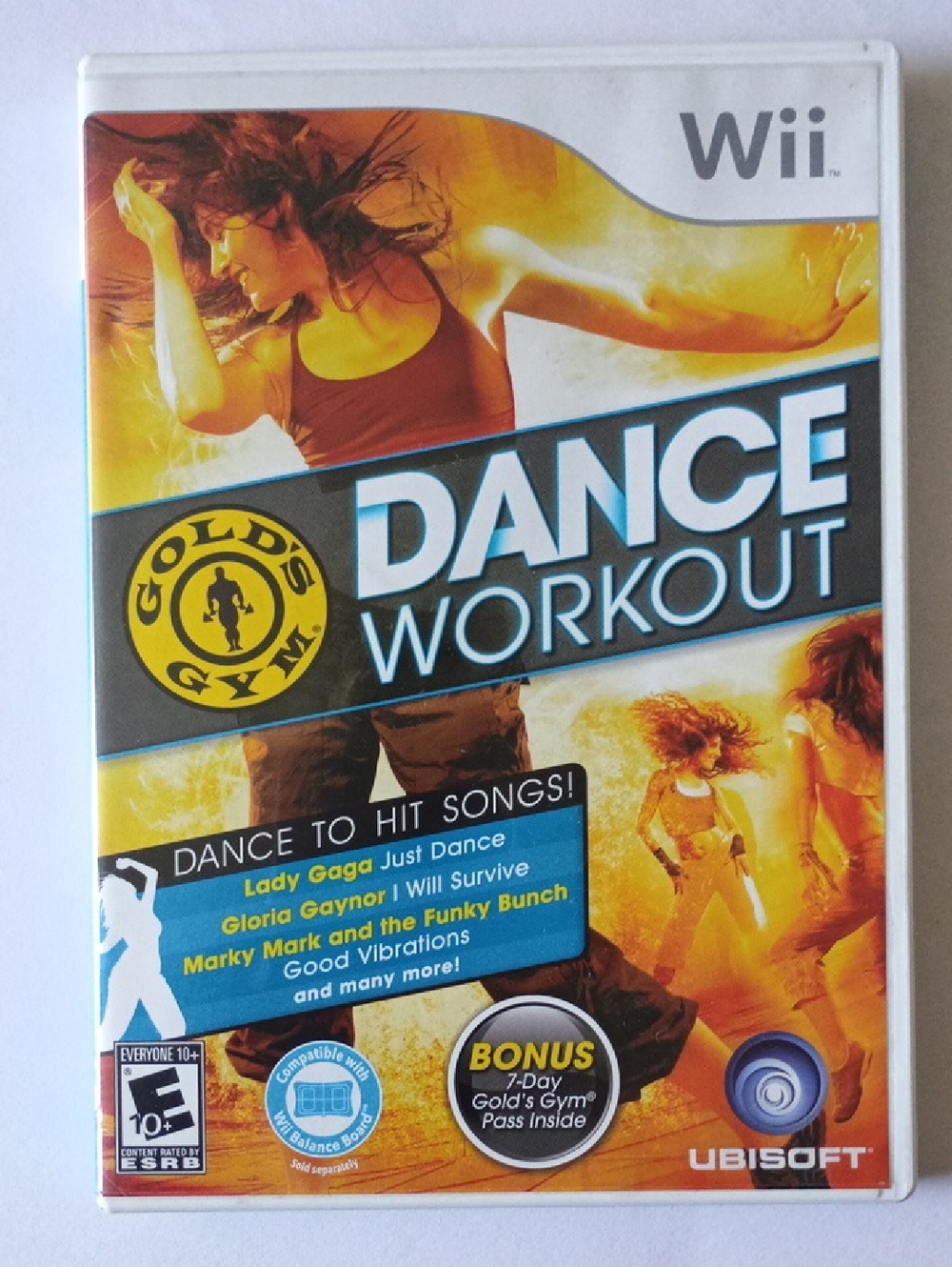 Gold Gym Dance Workout Wii Disc Game